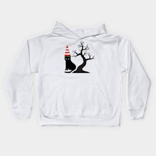 Night Cat Kids Hoodie